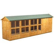 Power 20x4 Apex Combined Potting Shed with 6ft Storage Section